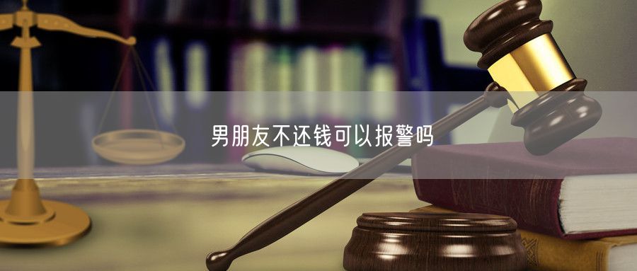 男朋友不还钱可以报警吗